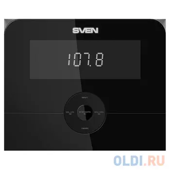 Колонки Sven MS-2250,2.1 чёрный (RMS): 50Вт + 2х15Вт, SD/USB, FM-радио, LED-дисплей, пульт ДУ, Bluetooth)