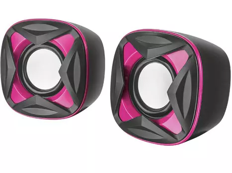 Колонки Trust Xilo 2.0 Black/Pink 2 х 4 Вт / 150 - 20000 Гц / 3.5 мм / USB