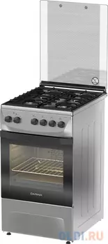 Комбинированная плита Дарина 1D1 KM241 311 X серебристый