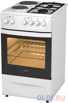 Комбинированная плита Дарина 1D KM241 337 W белый