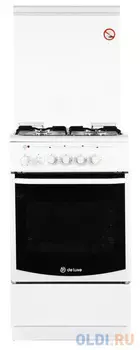 Комбинированная плита De Luxe 506040.01ГЭ(КР) белый