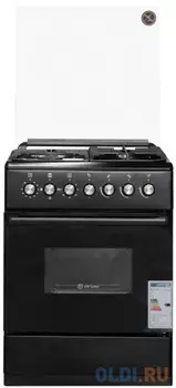 Комбинированная плита De Luxe 606031.00гэ 003 черный