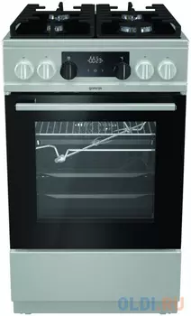 Комбинированная плита Gorenje KC5355XV серебристый