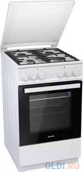 Комбинированная плита Gorenje KN5142WF-B белый