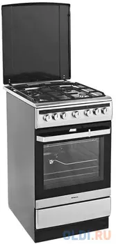 Комбинированная плита Hansa FCMX59120 серебристый