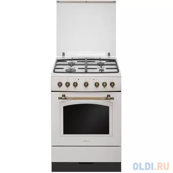 Комбинированная плита Hansa FCMY68109 слоновая кость