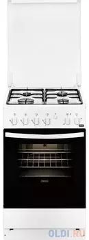 Комбинированная плита Zanussi ZCK9540G1W белый