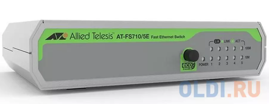 Коммутатор Allied Telesis AT-FS710/5E-60 5x100Mb