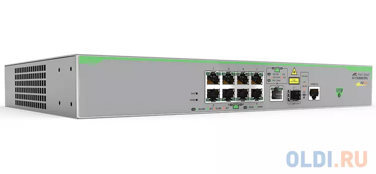 Коммутатор Allied Telesis AT-FS980M/9PS-50 управляемый 8 портов 10/100TX SFP