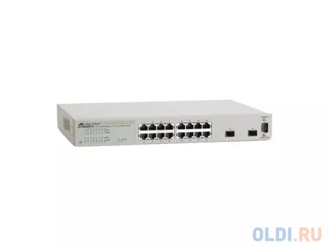 Коммутатор Allied Telesis AT-GS950/16PS-50 16 портов 10/100/1000Mbps PoE+/SFP