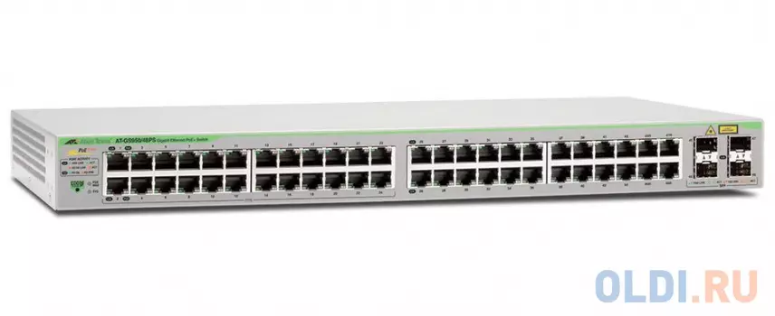 Коммутатор Allied Telesis AT-GS950/48PS-50 48 портов 10/100/1000Mbps PoE+/SFP