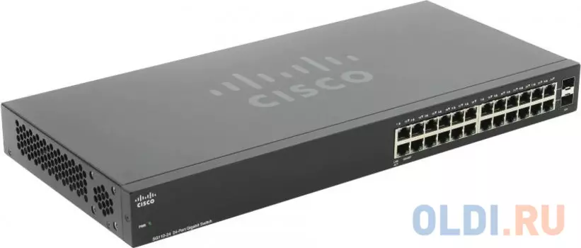Коммутатор Cisco SG110-24-EU неуправляемый 24 порта 10/100/1000Mbps