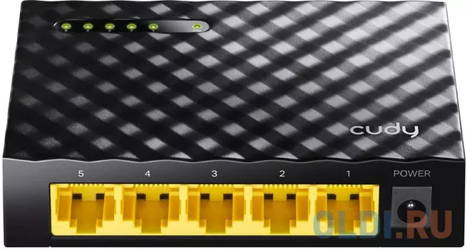 Коммутатор Cudy GS105D (L2) 5x1Гбит/с неуправляемый