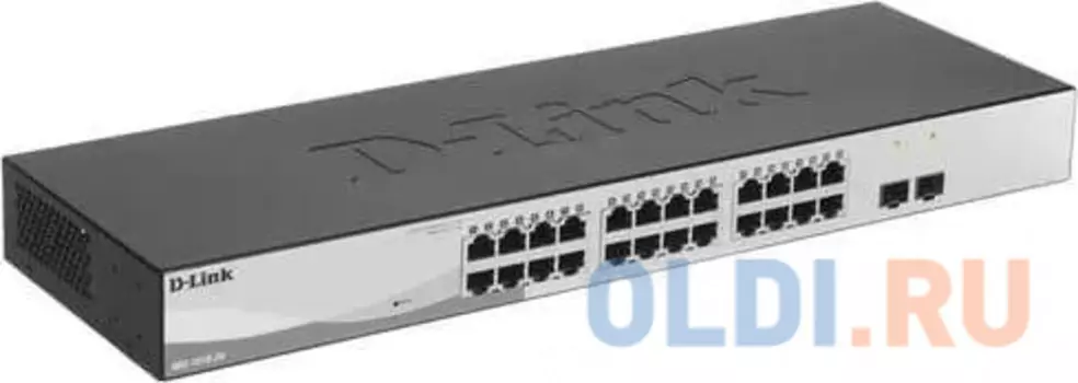 Коммутатор D-Link DGS-1210-26/FL2A (L2) 24x1Гбит/с 2SFP управляемый