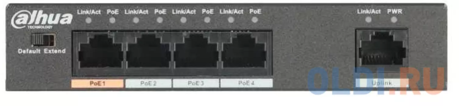 Коммутатор Dahua DH-PFS3005-4ET-36