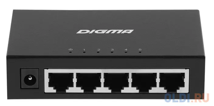 Коммутатор Digma DSW-205GE 5G неуправляемый