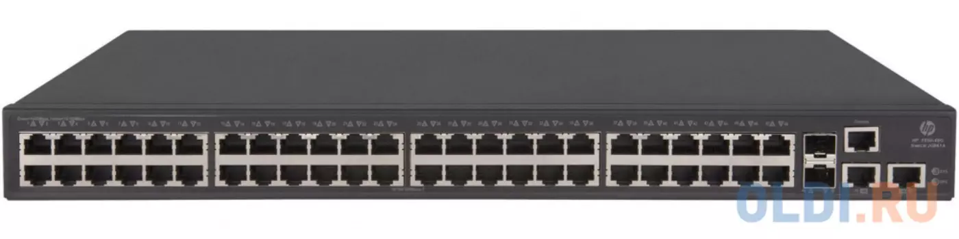 Коммутатор HP 1950-48G-2SFP+-2XGT управляемый 48 портов 10/100/1000Mbps 2xSFP JG961A