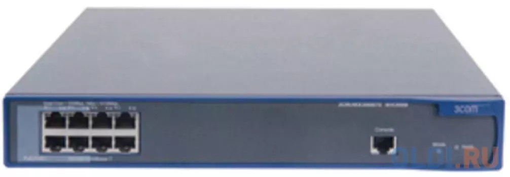 Коммутатор HP A3000-8G-PoE+ управляемый 8 портов 10/100/1000Mbps JD444A
