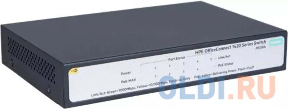 Коммутатор HP JH328A HPE 1420 5G PoE+ (32W) Switch