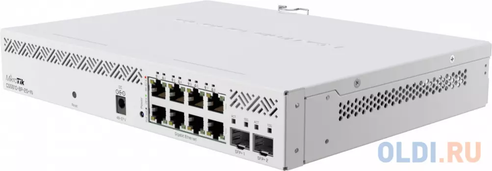 Коммутатор MikroTik CSS610-8P-2S+IN 8G 2SFP+ 8PoE 8PPoE 140W управляемый