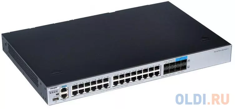 Коммутатор [RG-S5750C-28GT4XS-H] Ruijie Networks RG-S5750C-28GT4XS-H 28 10/100/1000 BASE-T ports,4 1G/10G SFP+ BASE-X ports, 2 extension slots, 2 modular power slots, required to purchase at leaset 1 power module