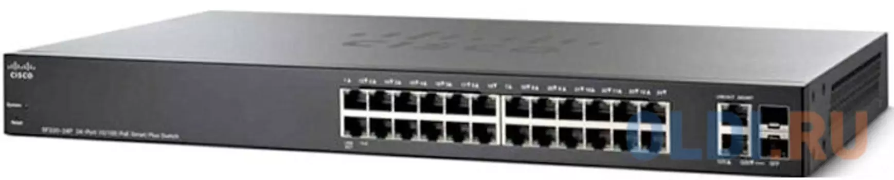 Коммутатор [SF250-24-K9-EU] Cisco SB SF250-24 24-Port 10/100 Smart Switch