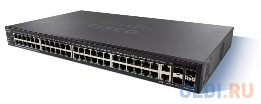 Коммутатор [SG350X-48-K9-EU] Cisco SB SG350X-48 48-port Gigabit Stackable Switch