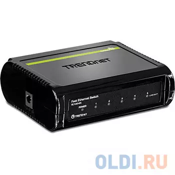 Коммутатор Trendnet TE100-S5 5-Port 10/100Mbps Fast Ethernet Switch