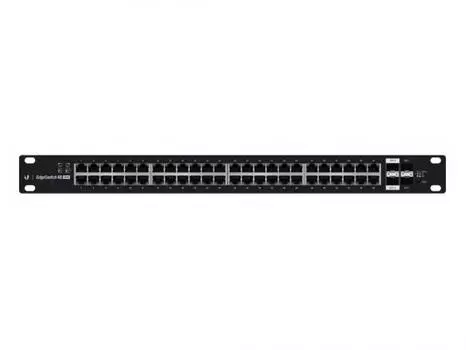 Коммутатор Ubiquiti EdgeSwitch 48 750W управляемый L2 48 портов 10/100/1000Mbps PoE(750W) 2xSFP 2xSF