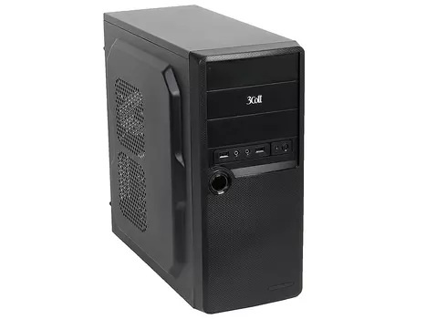 Компьютер OLDI Computers Home 306 Системный блок Black / AMD A6-9500 (3.5 ГГц) / 4GB / 500GB / RX 560 2GB / noDVD / Win 10 Home SL