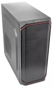 Компьютер OLDI Computers Home 356 Системный блок Black / AMD FX-8320 (Vishera, 3.5 ГГц, L3 8192Kb, Socket AM3+) / 4GB / 240GB / RX 560 2GB / noDVD / noOS