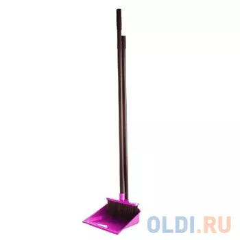 КОМПЛЕКТ ДЛЯ УБОРКИ "ПРАКТИК" (ЩЕТКА ДЛЯ ПОЛА + СОВОК, ДЛИННЫЕ РУКОЯТКИ) (1/64) "SVIP" SV3865