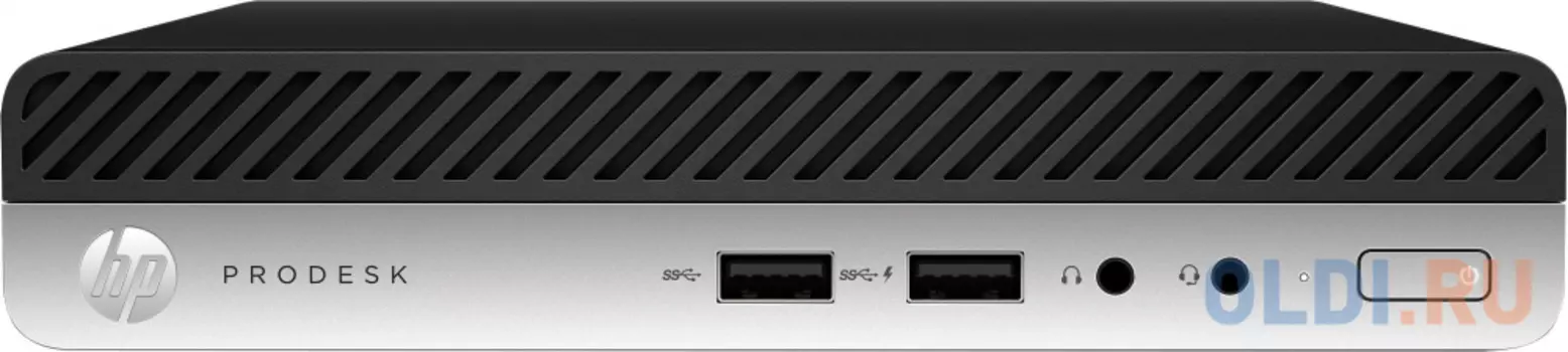 Комплект HP ProDesk 400 G5 Mini i3 9100T (3.13)/8Gb/SSD256Gb/UHDG 630/Windows 10 Professional 64/GbitEth/65W/клавиатура/мышь/черный/монитор в комплекте 23.8" Mini In One 24 1920x1080