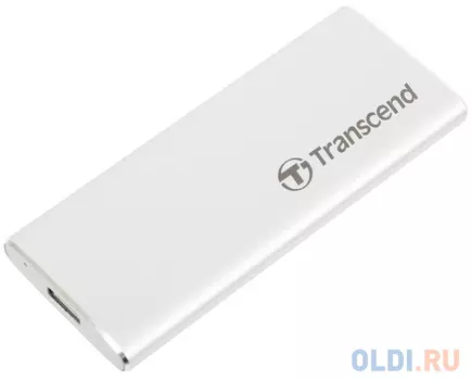 Комплект с корпусом для установки SSD Transcend TS-CM42S, M.2, USB 3.1, Enclosure Kit, Серебристый