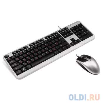 Набор клавиатура + мышь SVEN KB-S330C черный (104+12Fn)+3кл, 1200DPI)