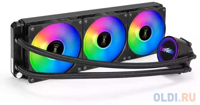 Система охлаждения жидкостная для процессора Exegate BlackWater-360.PWM.RGB
