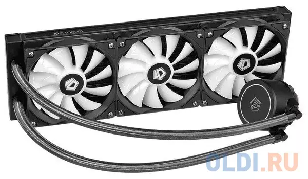 Комплект водяного охлаждения ID-COOLING AURAFLOW X 360 LGA2066/2011/1366/1151/50/55/56/TR4/AM4/FM2/+/FM1/AM3/+/AM2/+/ (4шт/кор,TDP 350W, RGB FAN and PUMP, PWM, TRIAL FAN 120mm) RET