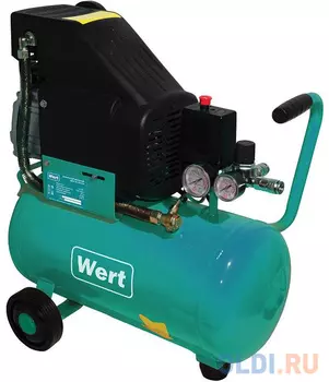 Компрессор WERT AC 300/50 (187848) поршневой масляный, 1500 Вт, 240л/мин, 8бар