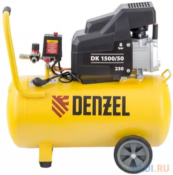 Компрессор воздушный DK1500/50,Х-PRO 1,5 кВт, 230 л/мин, 50 л// Denzel