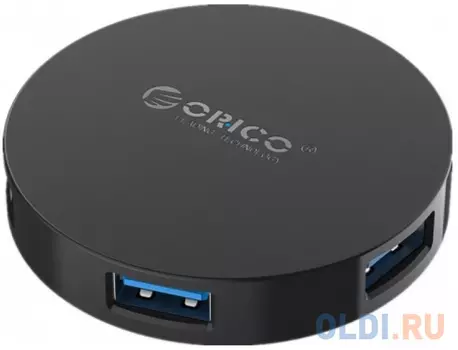 Концентратор USB 3.0 Orico HA4U-U3 4 х USB 3.0 черный