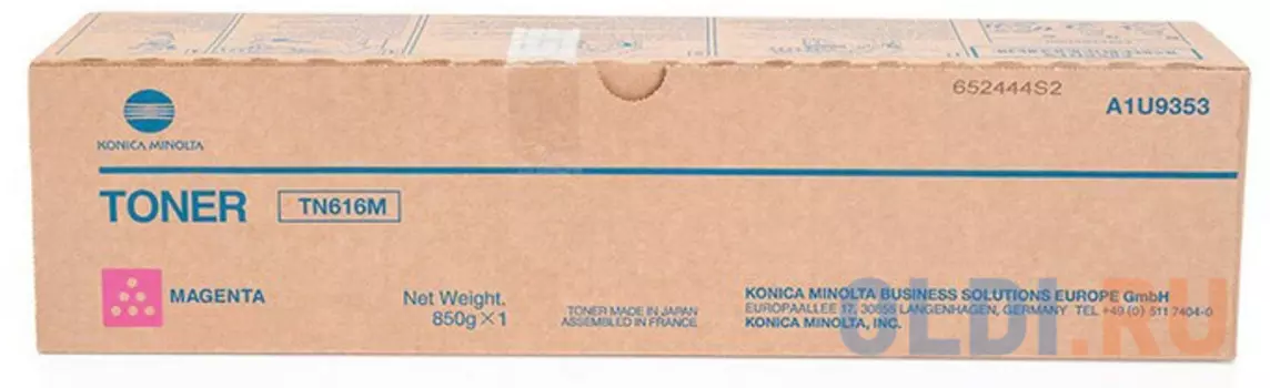 Тонер-картридж Konica Minolta TN-616M 41800стр Пурпурный