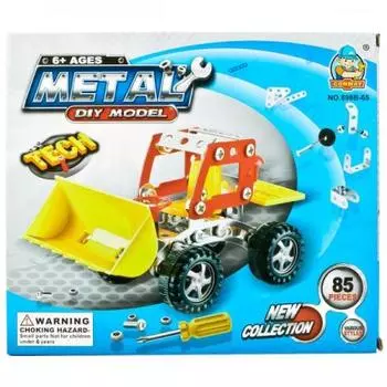 КОНСТРУКТОР ПЛАСТ. ТРАКТОР, 85ДЕТ. 898B-65 В КОР. в кор.2*24шт