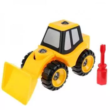 Конструктор с ключом бульдозер CXL200-26A в пак. в кор.2*60шт