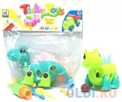 Конструктор-скрутка Наша Игрушка Динозаврик 200226348