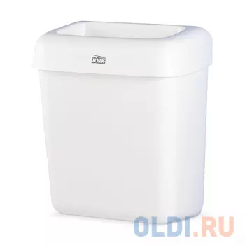 Контейнер для мусора, 20 л, TORK (Система B2), белый, 43х32,2х 20,5 см, без крышки, 226100