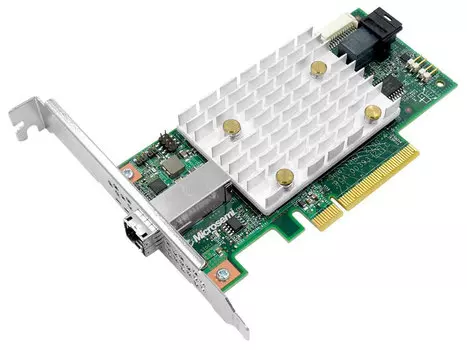 Контроллер Microsemi Adaptec SmartHBA 2100-4i4e Single,4 internal ports, 4 external ports,PCIe Gen3 ,x8,,RAID 0