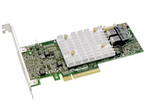 Контроллер RAID Microsemi Adaptec SmartRAID 3102-8i Single,8 internal port,PCIe Gen3 ,x8,2 GB DDR4
