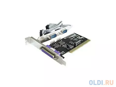 Контроллер ST-Lab I-420 PCI RS-232 + LPT/EPP , 2 COM Ports 1LPT, PCI, Retail