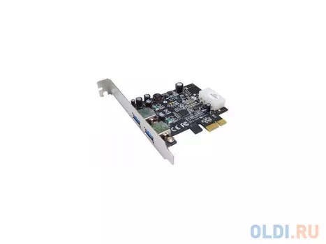 Контроллер ST-Lab U-710 PCI-E x1, 2 ext (USB 3.0), Ret