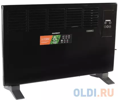 Конвектор Patriot PTC 20 E 2000Вт черный/черный